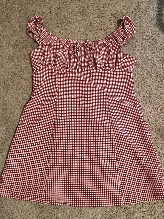 Levi's Other - LEVIS Red Gingham Sleeveless Kids Dress